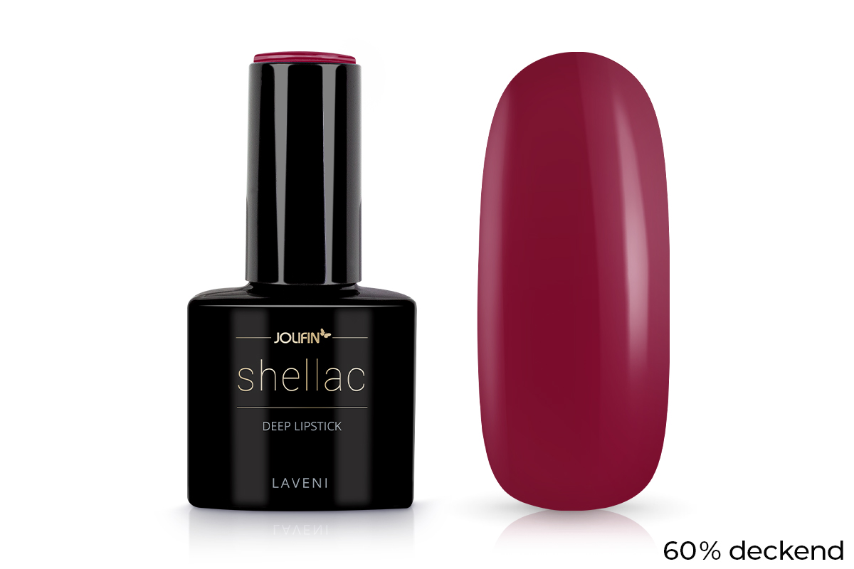 Jolifin LAVENI Shellac - deep lipstick 10ml