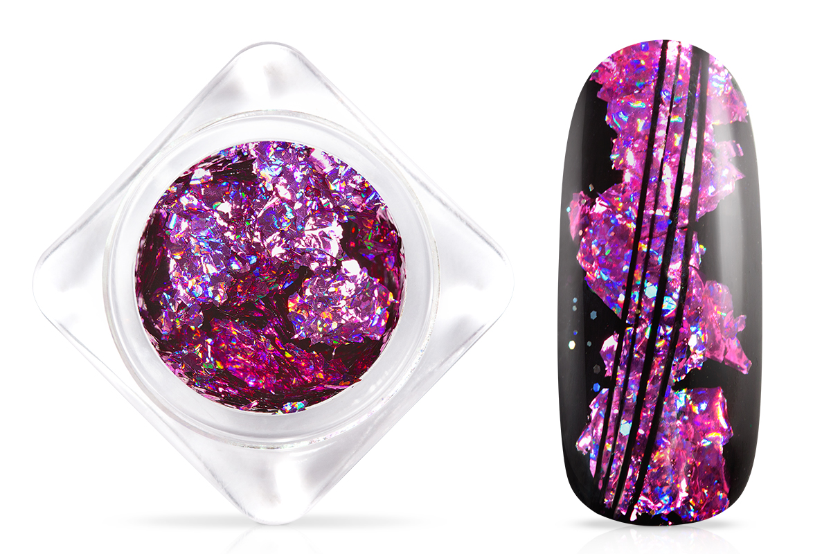 Jolifin Foil Flakes - Hologram purple
