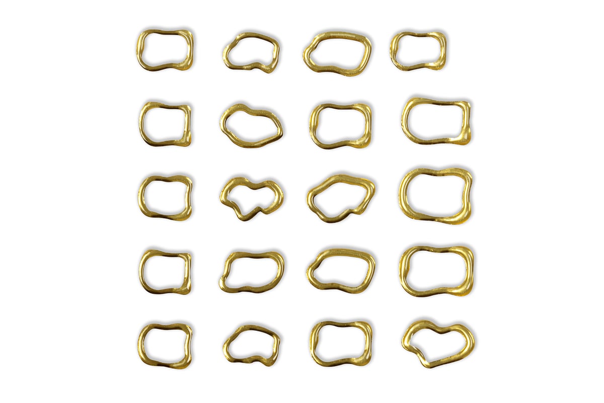 Jolifin LAVENI Sticker - Gold Nr. 66