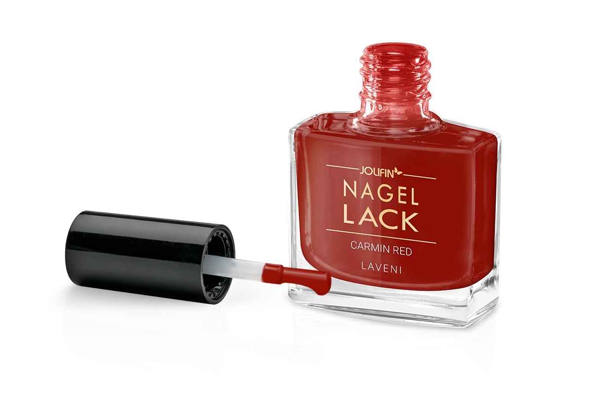 Jolifin LAVENI Nail Polish - carmin red 9ml