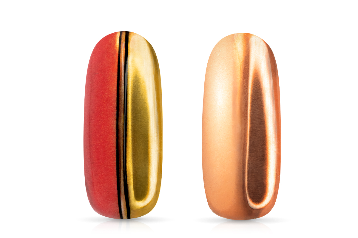 Jolifin Mirror-Chrome Compact Pigment - warm shades