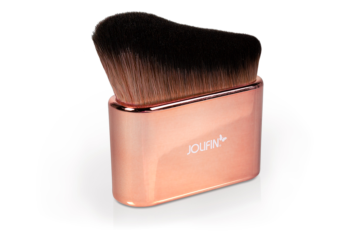 Jolifin XL Dusting Brush - rose gold