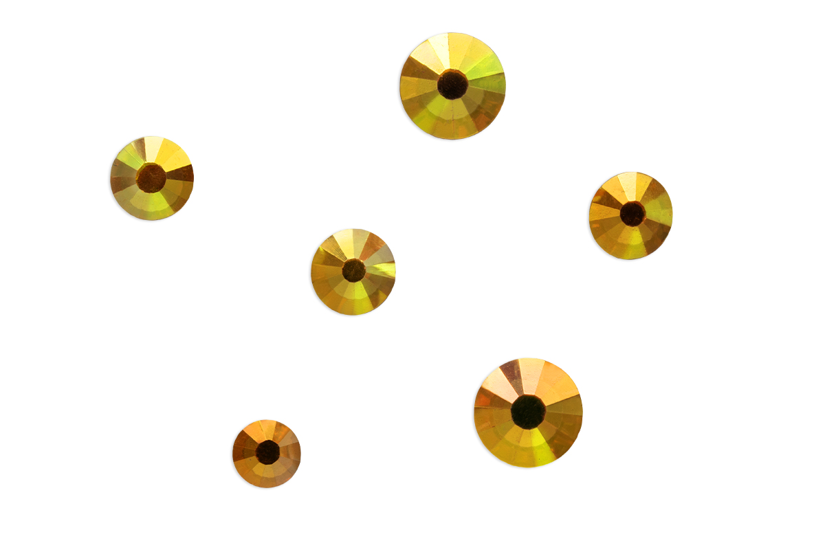 Jolifin LAVENI rhinestone display - luxury gold