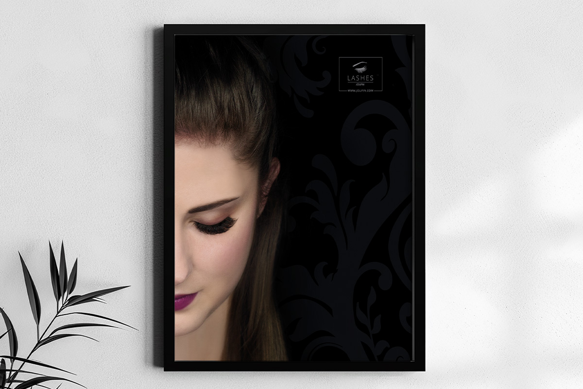 Jolifin Lashes - Poster colourful (DIN A2)