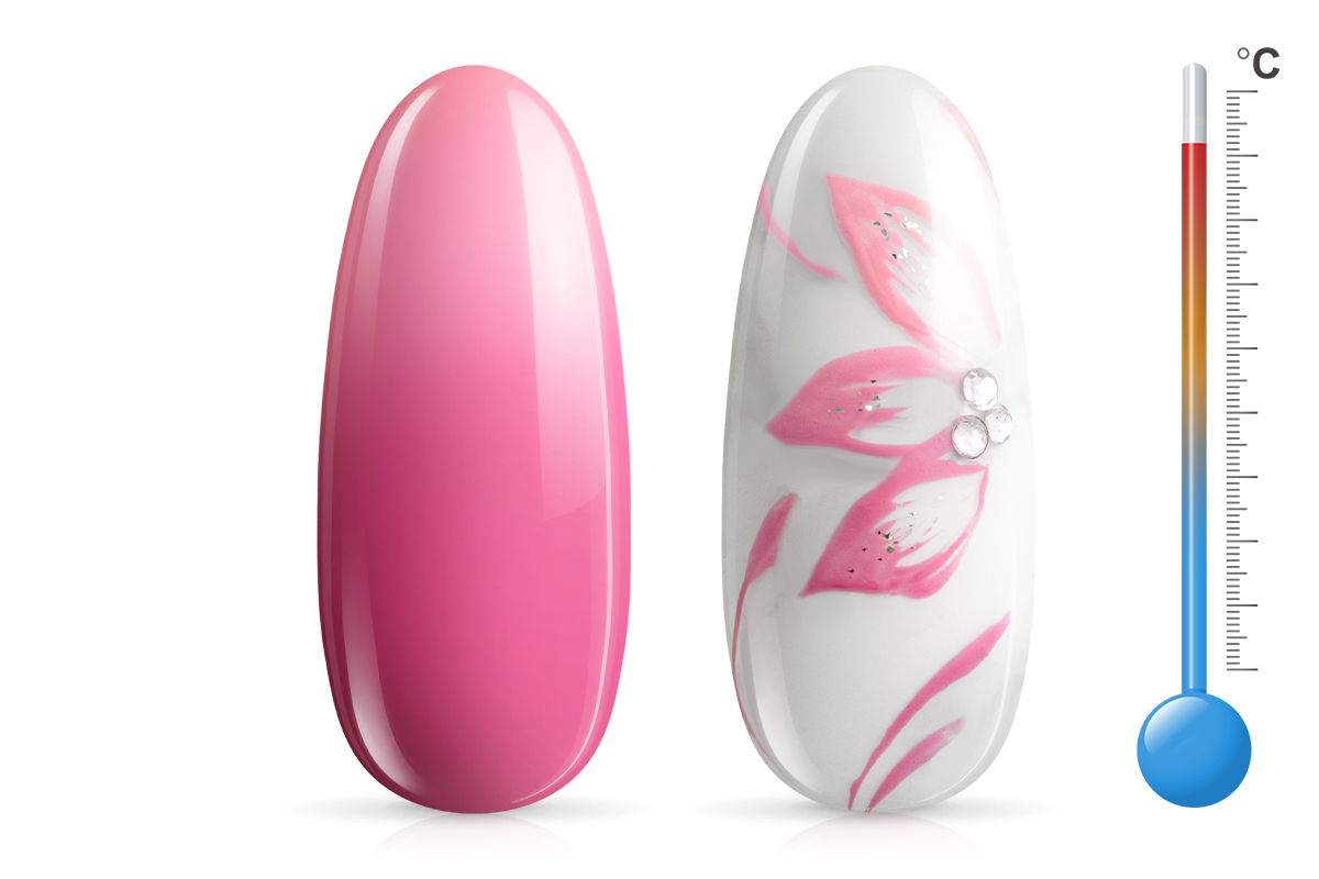Jolifin LAVENI PRO Colour Gel - Thermo pink-peach 5ml