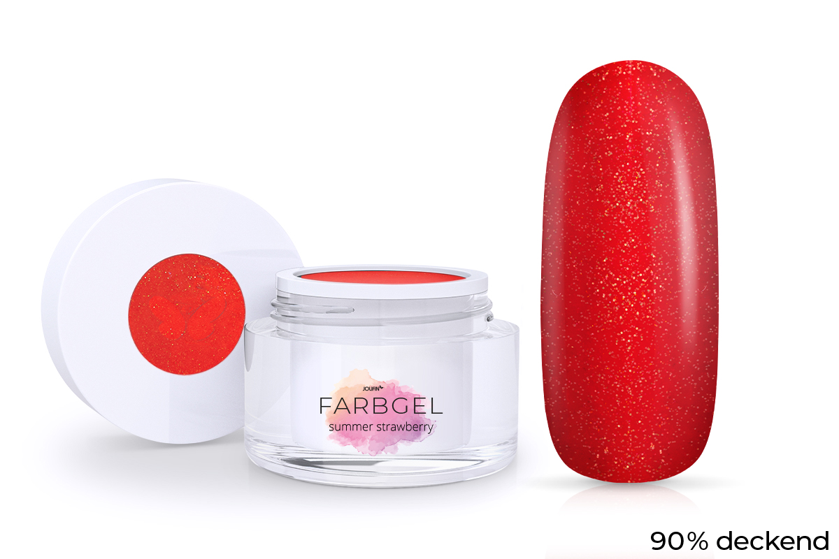 Jolifin Farbgel summer strawberry 5ml