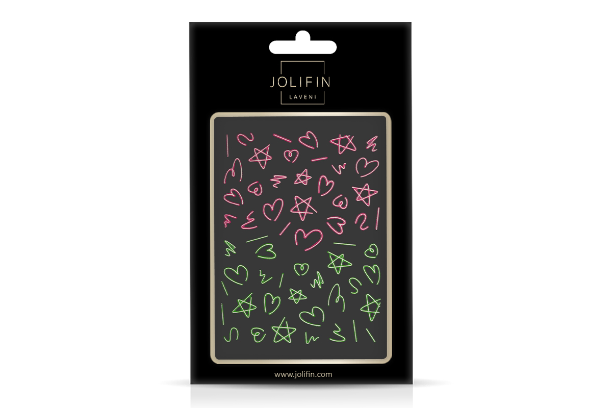 Jolifin LAVENI 3D Sticker - Nr. 65