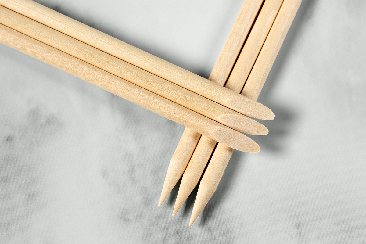 Jolifin Manicure wooden sticks - set of 10