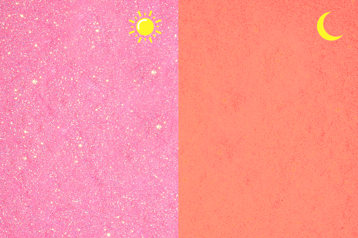 Jolifin LAVENI Diamond Dust - Nightshine pastel pink