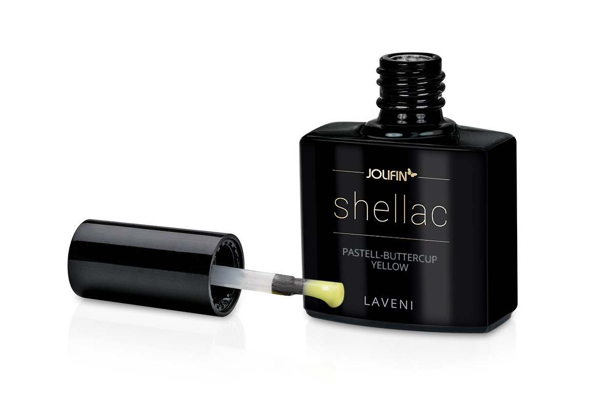 Jolifin LAVENI Shellac - pastell-buttercup yellow 10ml