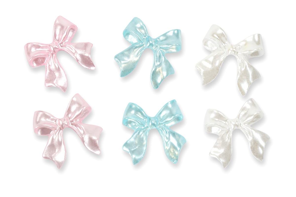 Jolifin Overlay Display - Mother-of-pearl bows