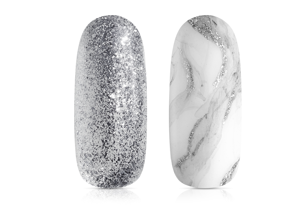 Jolifin LAVENI PRO Farbgel - sparkle chrome silver 5ml