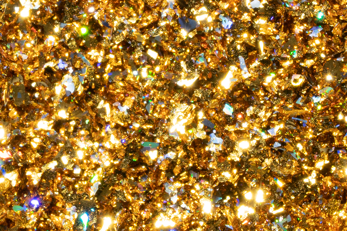Jolifin Mini Soft Foil Flakes - bronce