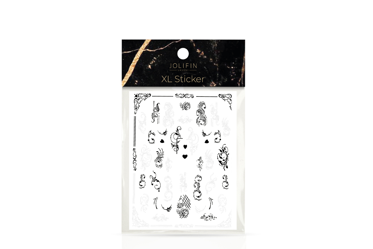 Jolifin LAVENI XL Sticker - black & white Nr. 13