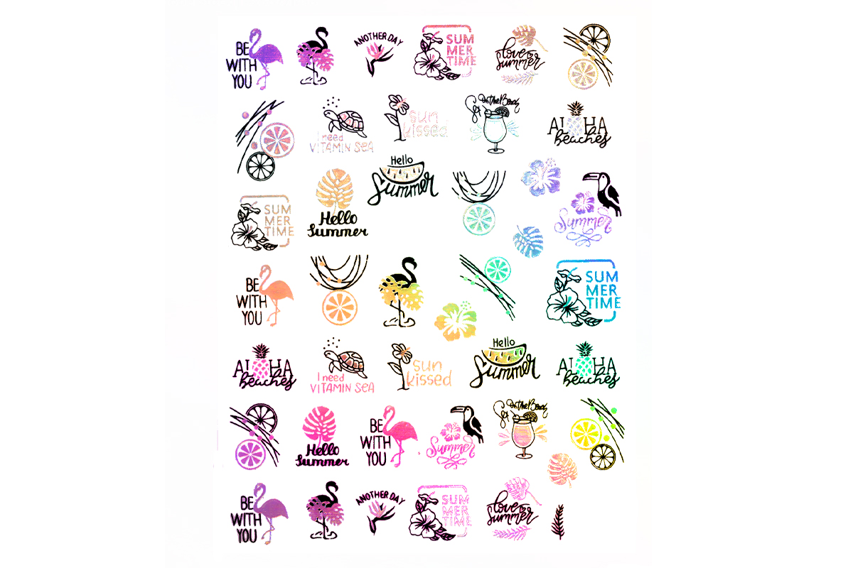 Jolifin LAVENI XL Sticker - Hologram No. 8