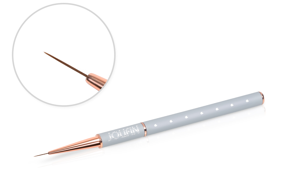 Jolifin Grey-Rosé Brush - Fineliner long