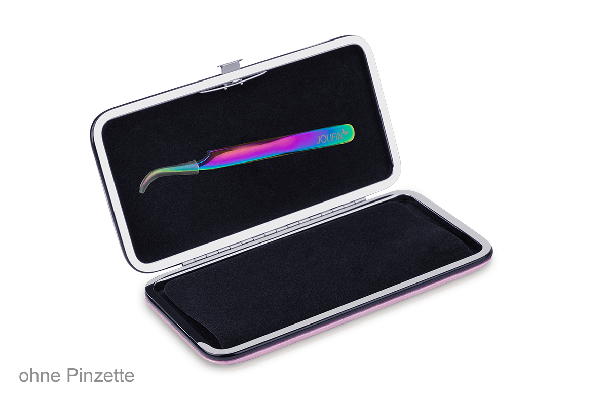 Jolifin Lashes - Tweezer storage magnetic - rosé