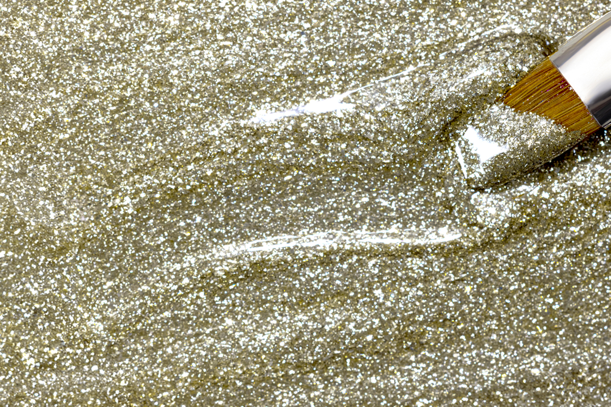 Jolifin colour gel diamond chrome - champagne 5ml
