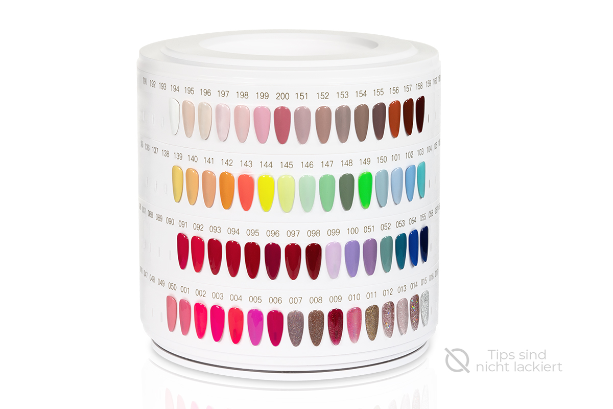 Jolifin XL colour presentation display - incl. tip holder & tips