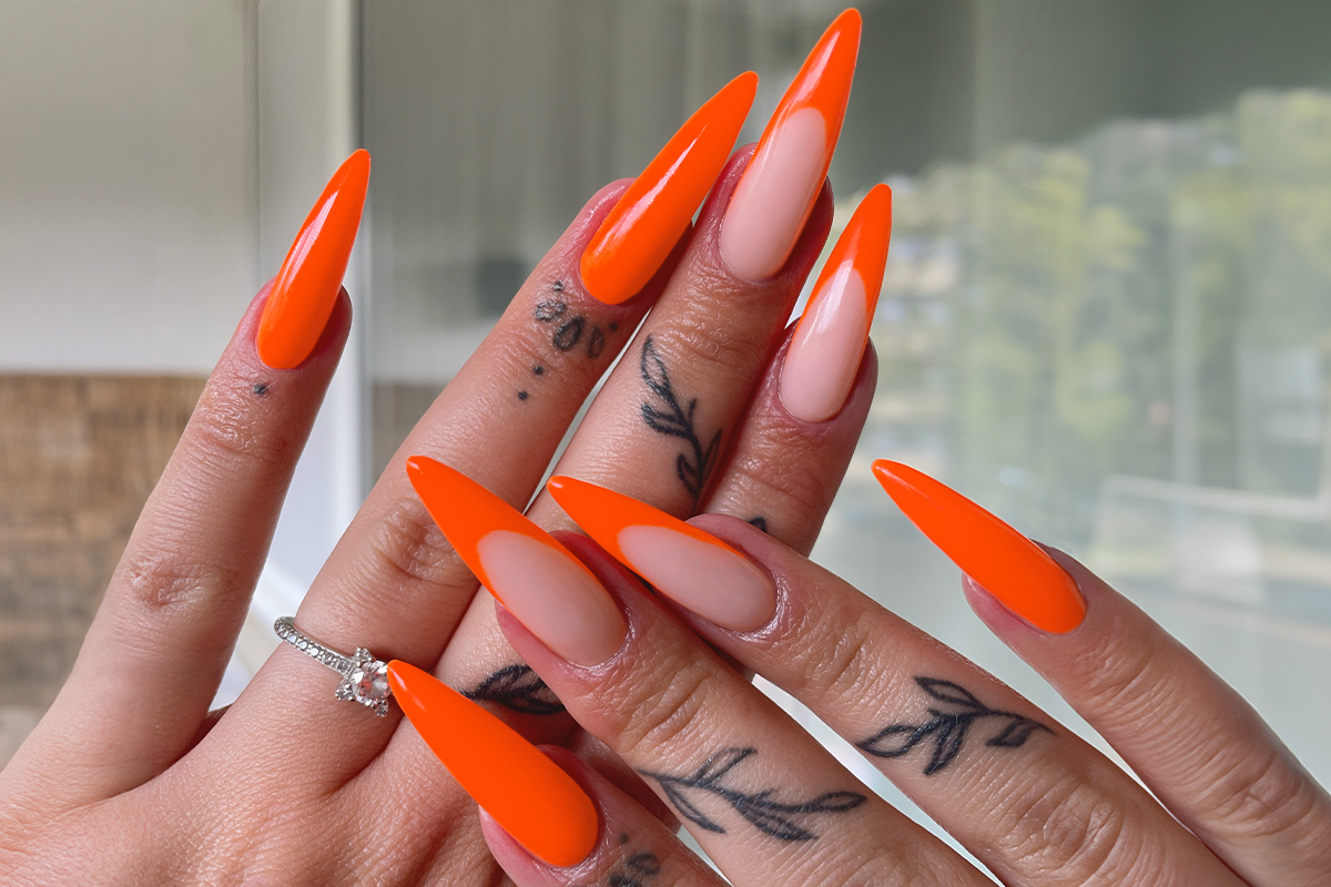 Jolifin Wetlook Farbgel neon-orange 5ml