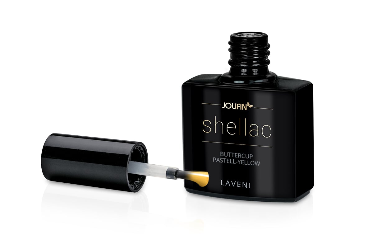 Jolifin LAVENI Shellac - buttercup pastell-yellow 10ml