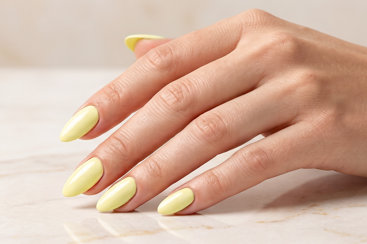 Jolifin LAVENI Colour Gel - pastel-yellow 5ml