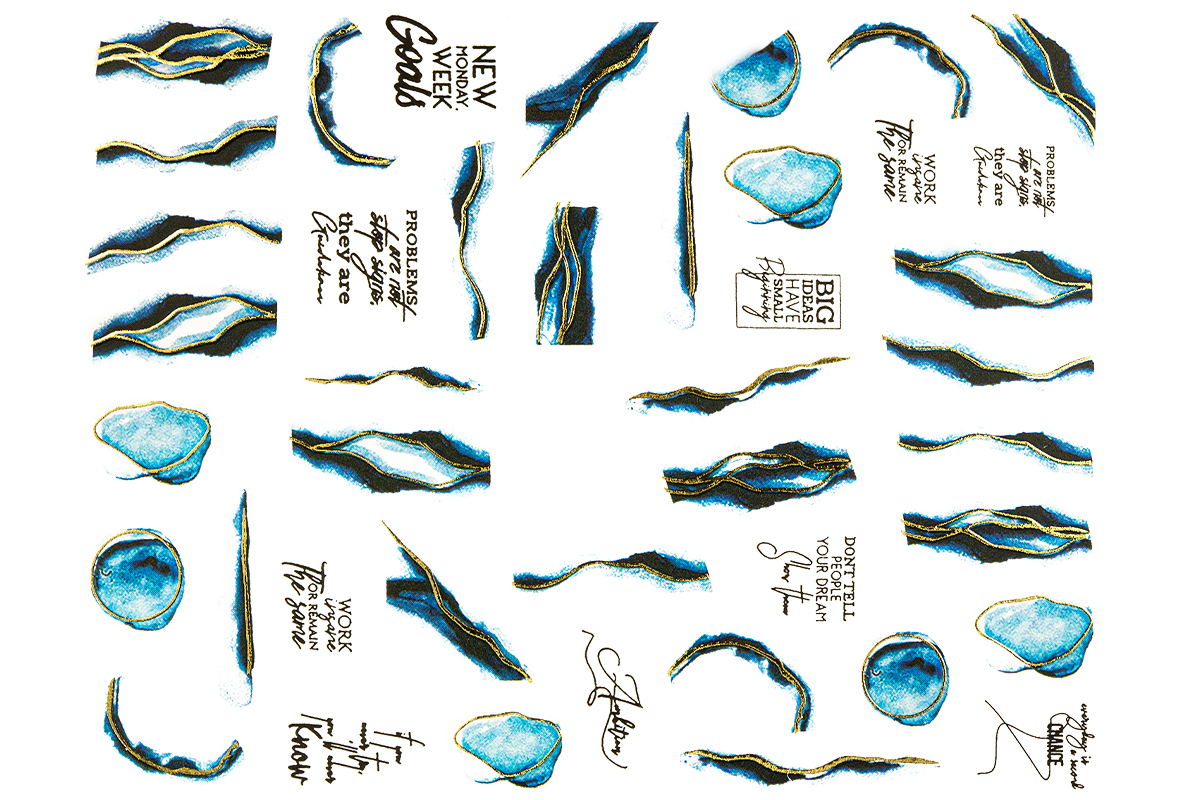 Jolifin LAVENI XL Sticker - Marble No. 4