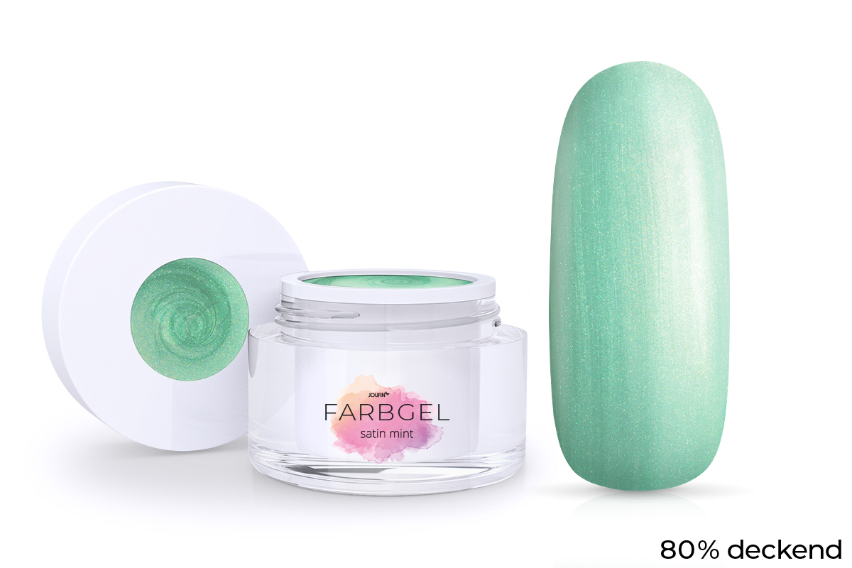 Jolifin colour gel satin mint 5ml