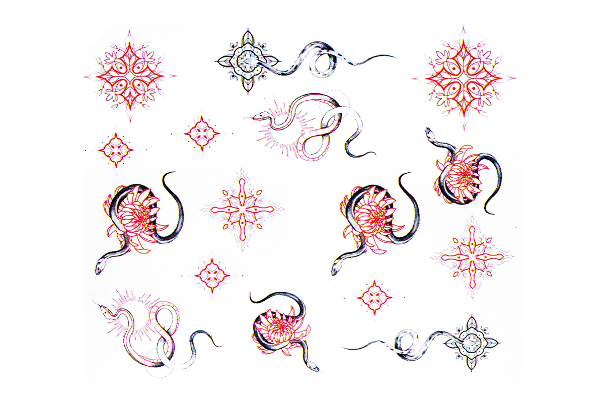 Jolifin Flora Tattoo - No. 40