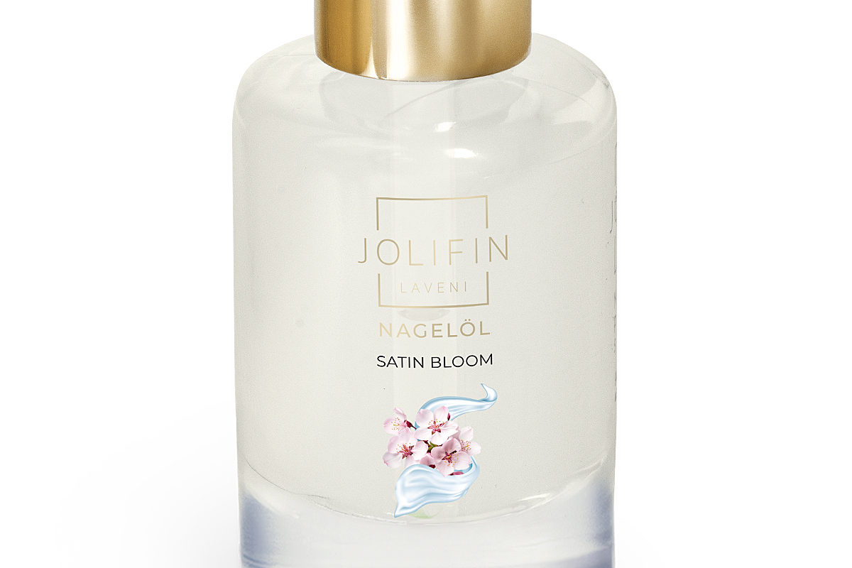 Jolifin LAVENI Nagelöl - satin bloom 10ml