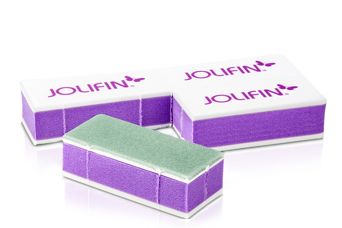 Jolifin 4-piece travel polishing block mini