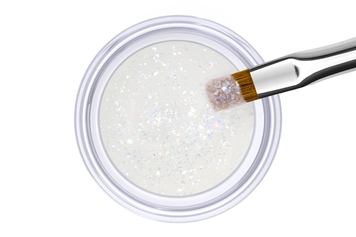Jolifin Studioline - Build-up gel aurora flakes 15ml