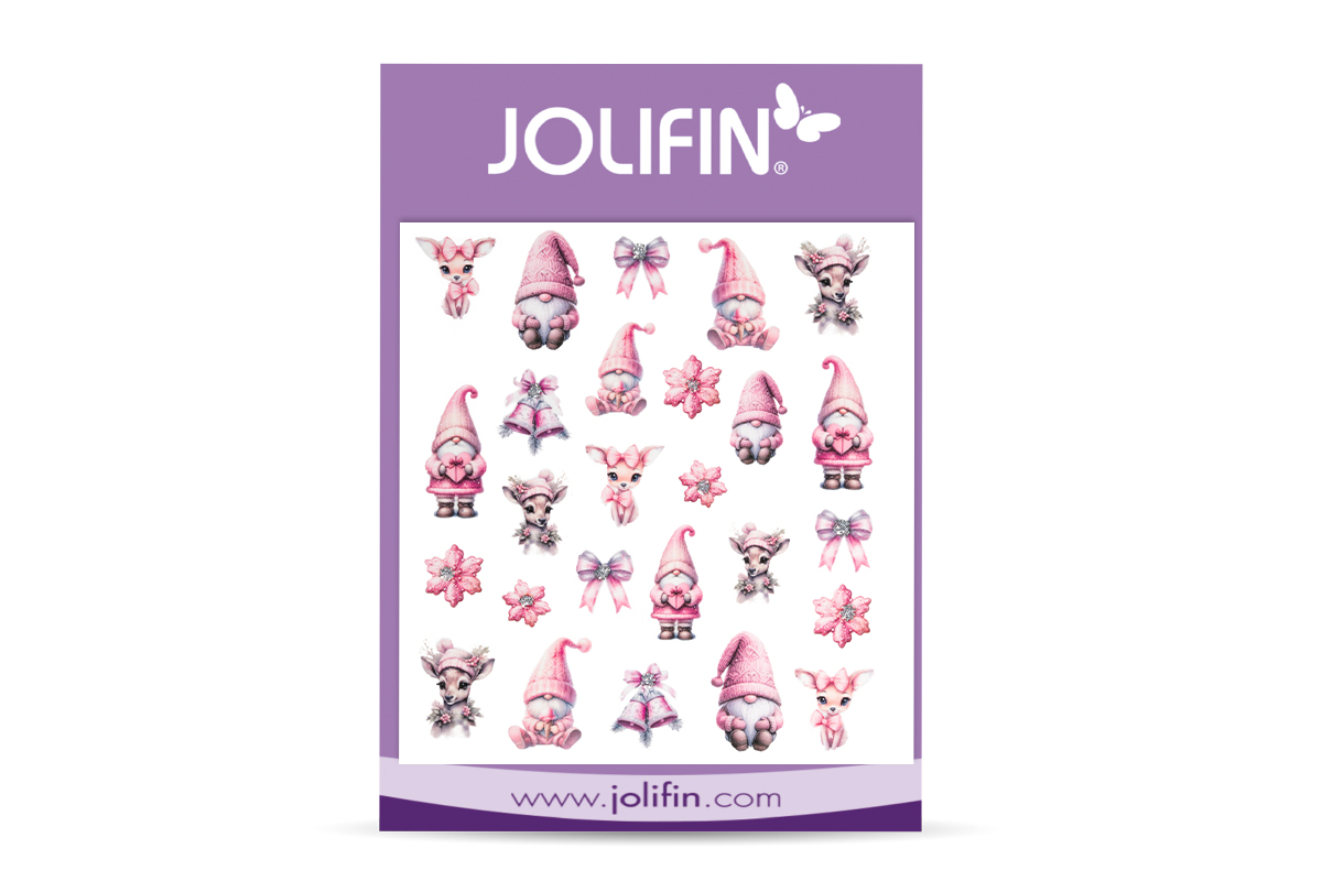 Jolifin Trend Tattoo Christmas Silber 5
