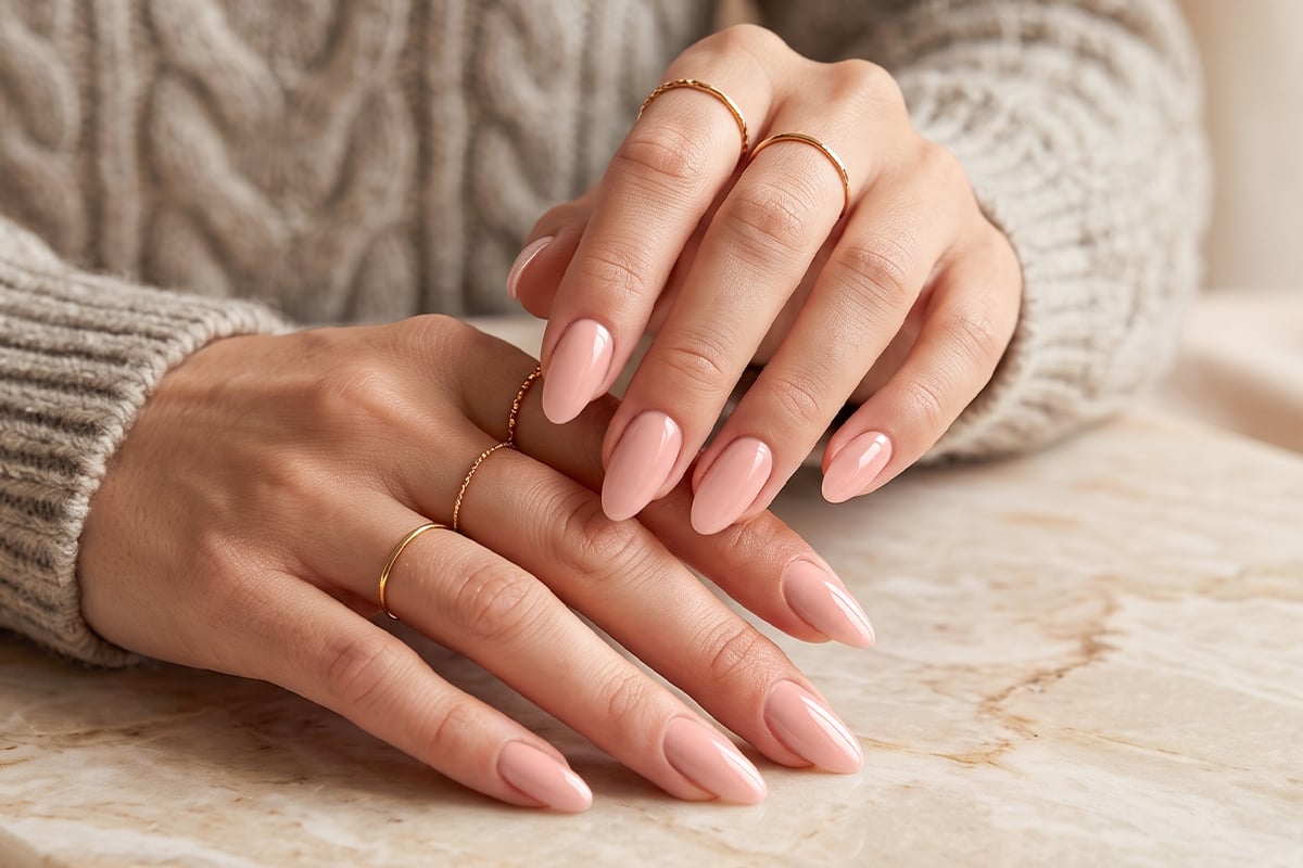 Jolifin LAVENI Shellac - Base-Coat milky nature 10ml