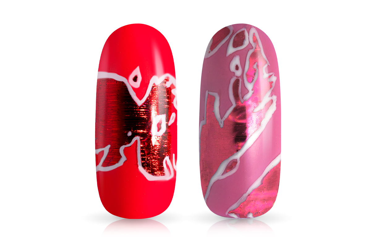 Jolifin Transfer-Nagelfolien Box - Hologramm mix
