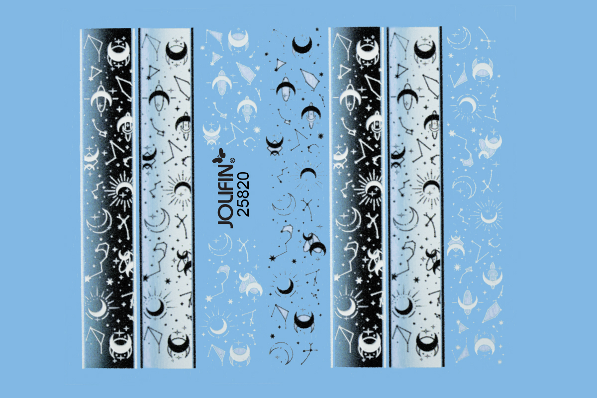 Jolifin Nail Art Tattoo - Zodiac No. 1