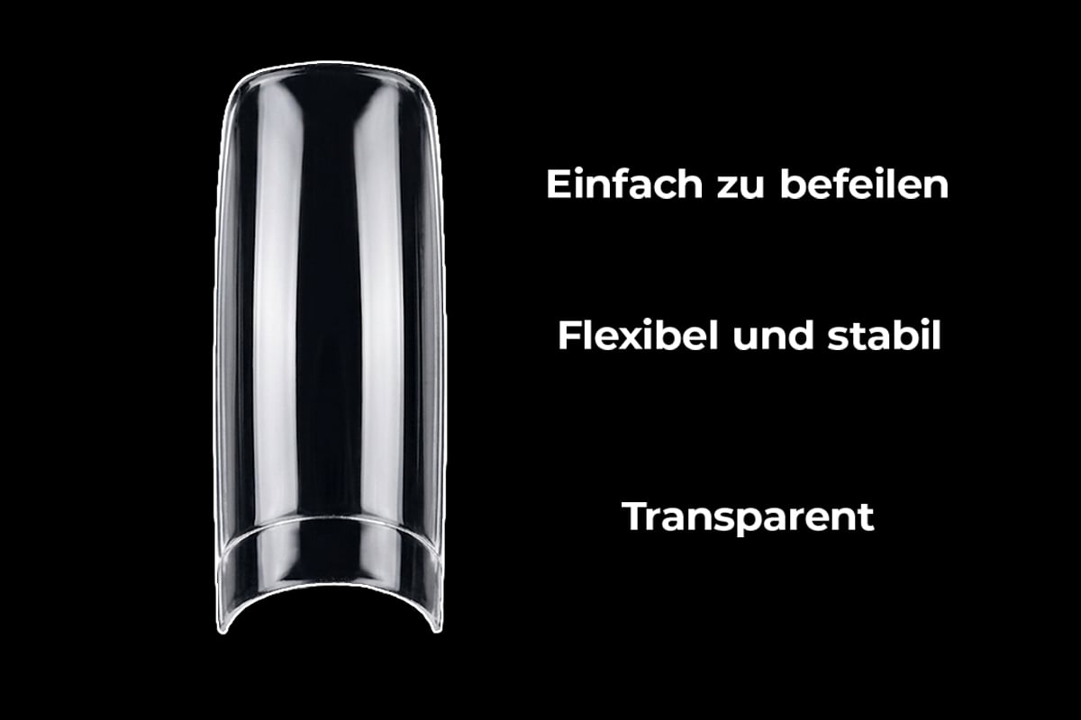 Jolifin 100er Tipbox Short Cut - clear