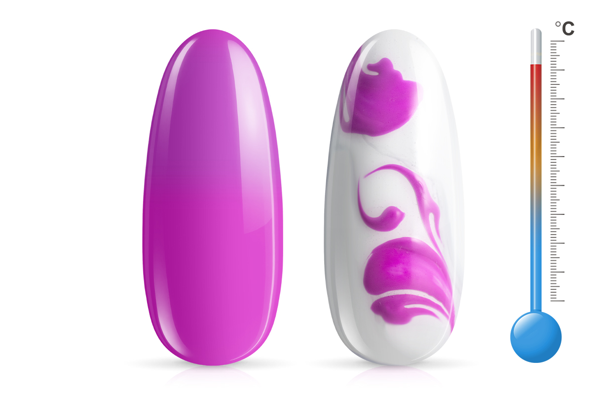 Jolifin LAVENI PRO Farbgel - Thermo ombré violet 5ml