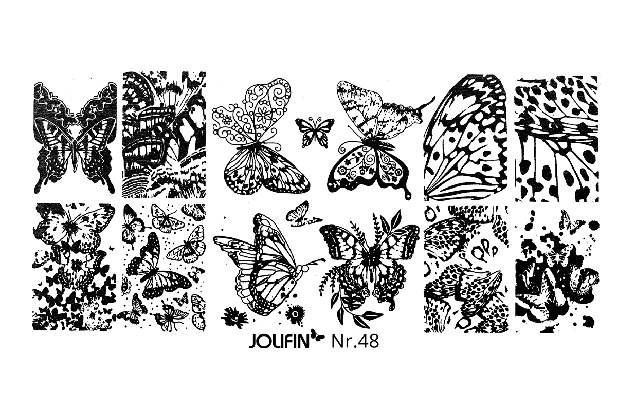Jolifin Stamping Stencil No. 48