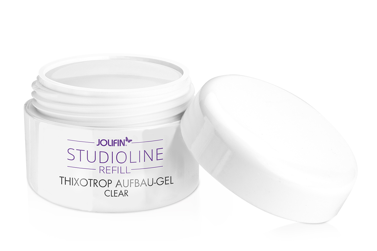 Jolifin Studioline Refill - Thixotrop Aufbau-Gel clear 5ml