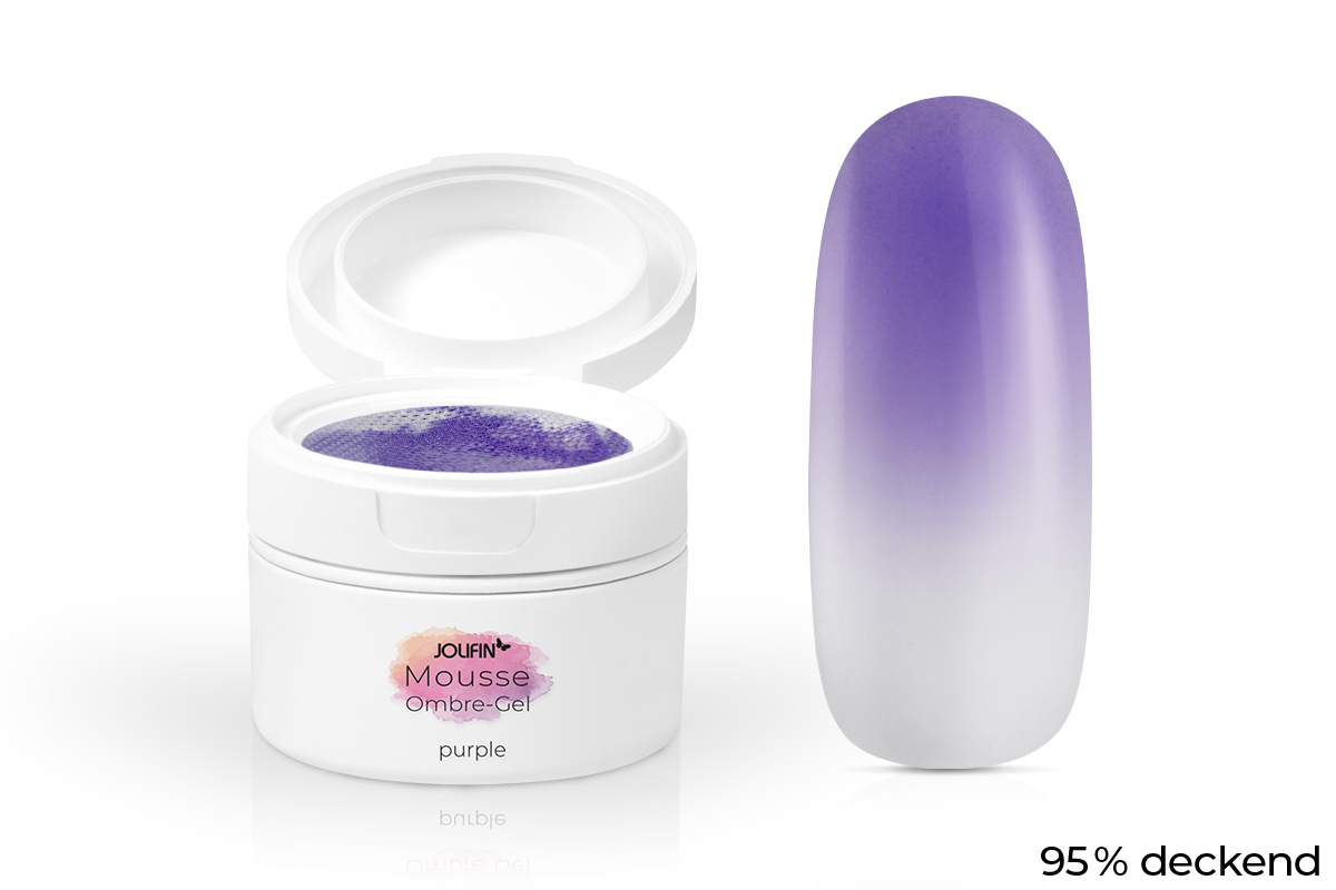 Jolifin Mousse Ombre-Gel - purple 5ml