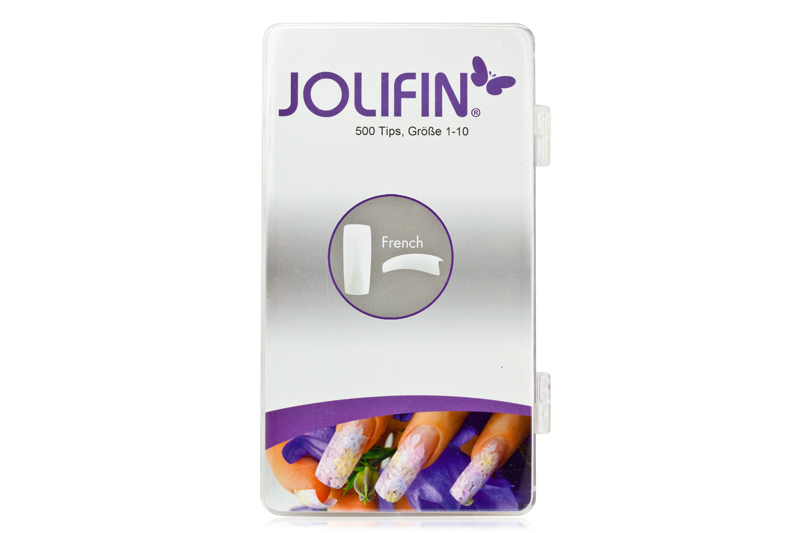 Jolifin 500 tip box - French White