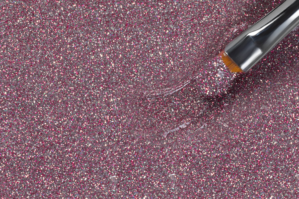 Jolifin LAVENI PRO Farbgel - FlashOn rose hologramm 5ml