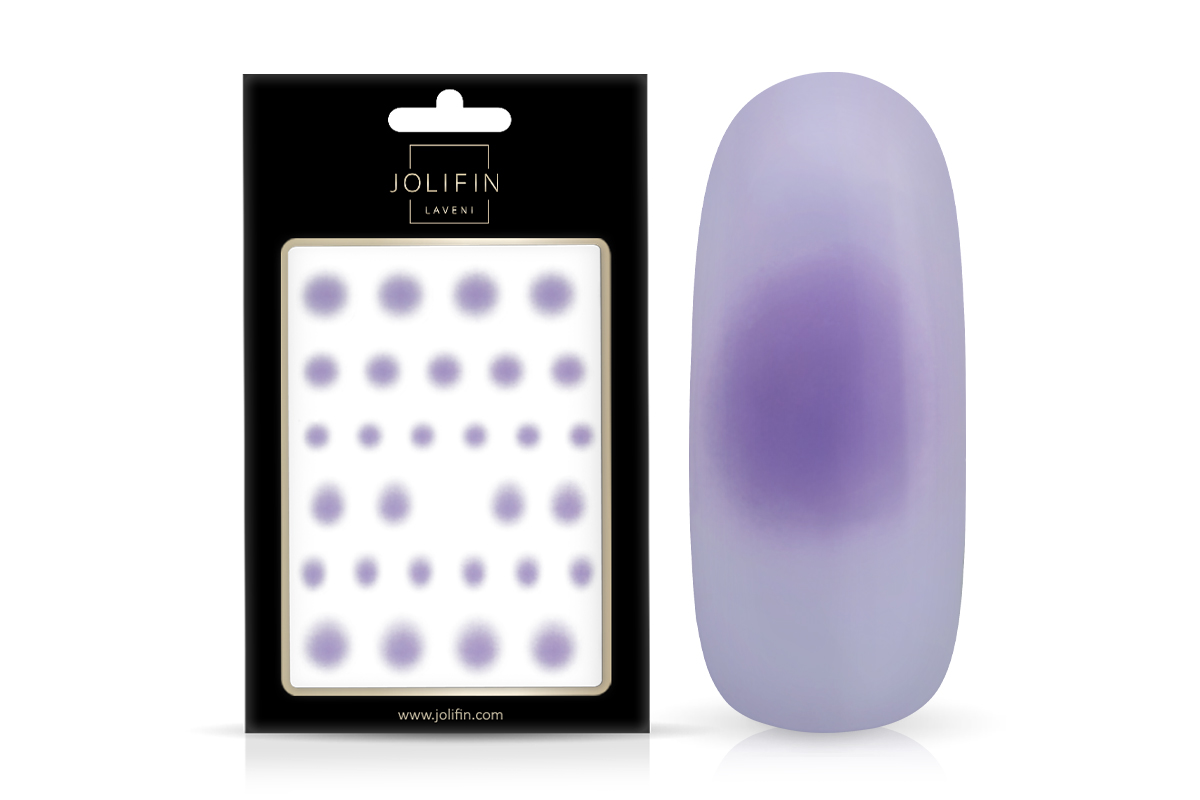Jolifin LAVENI XL Sticker - aura pastel-purple