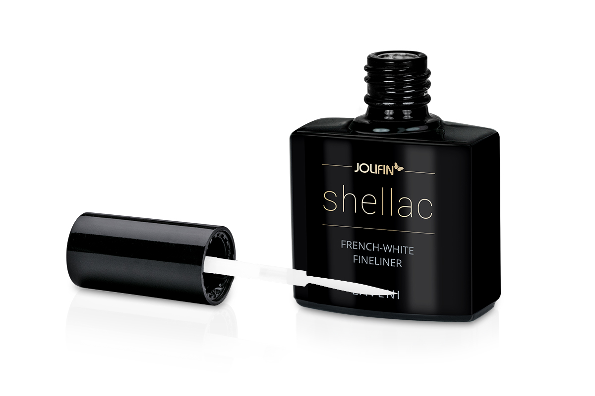 Jolifin LAVENI Shellac Fineliner - French-White 10ml