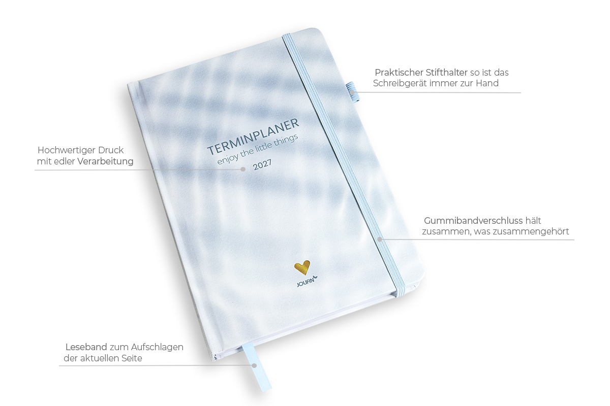 Jolifin 2027 Planner Calendar – ocean