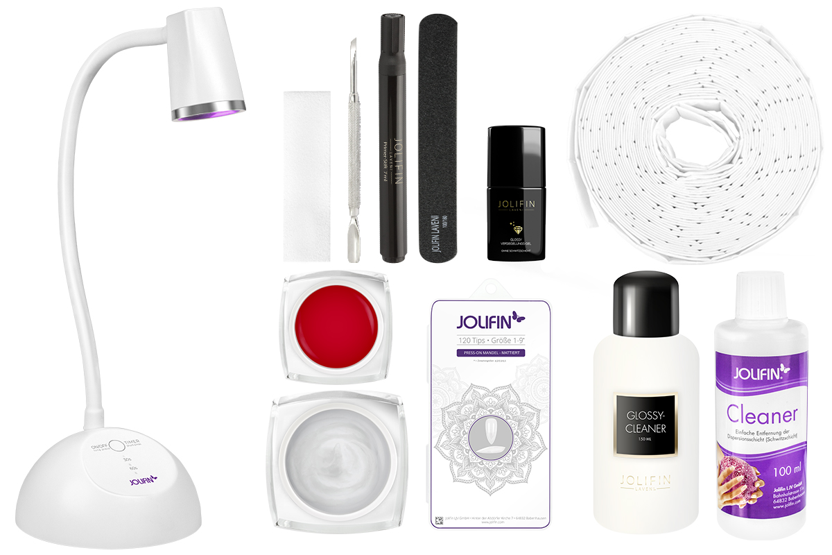 Jolifin LAVENI AcrylGel Starter-Set - Press-On
