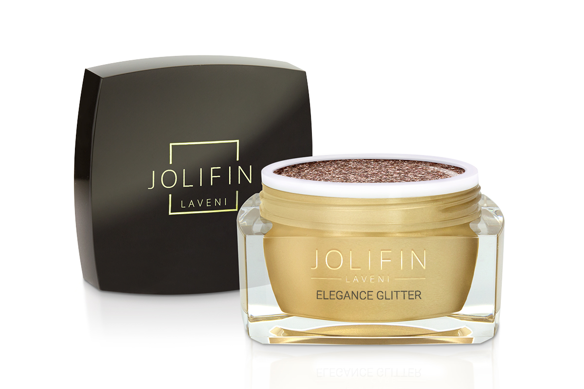 Jolifin LAVENI Colour Gel - elegance Glitter 5ml