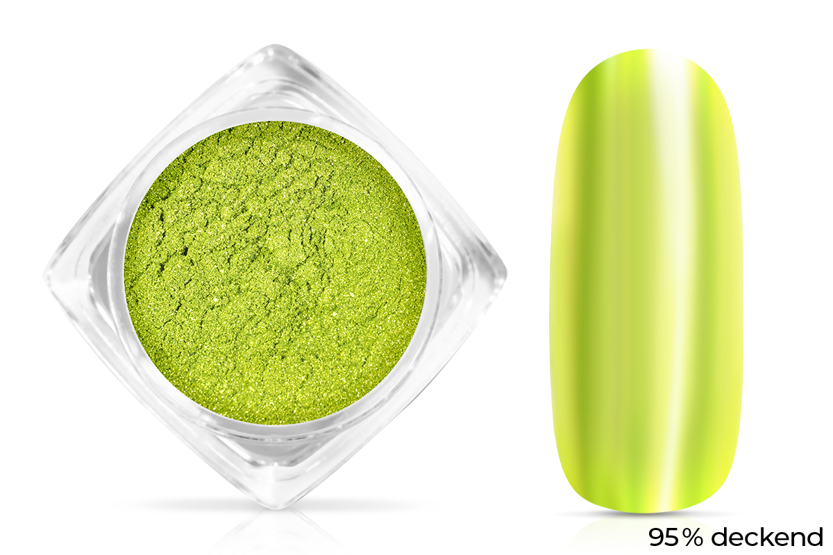 Jolifin Super Mirror-Chrome Pigment - lime green