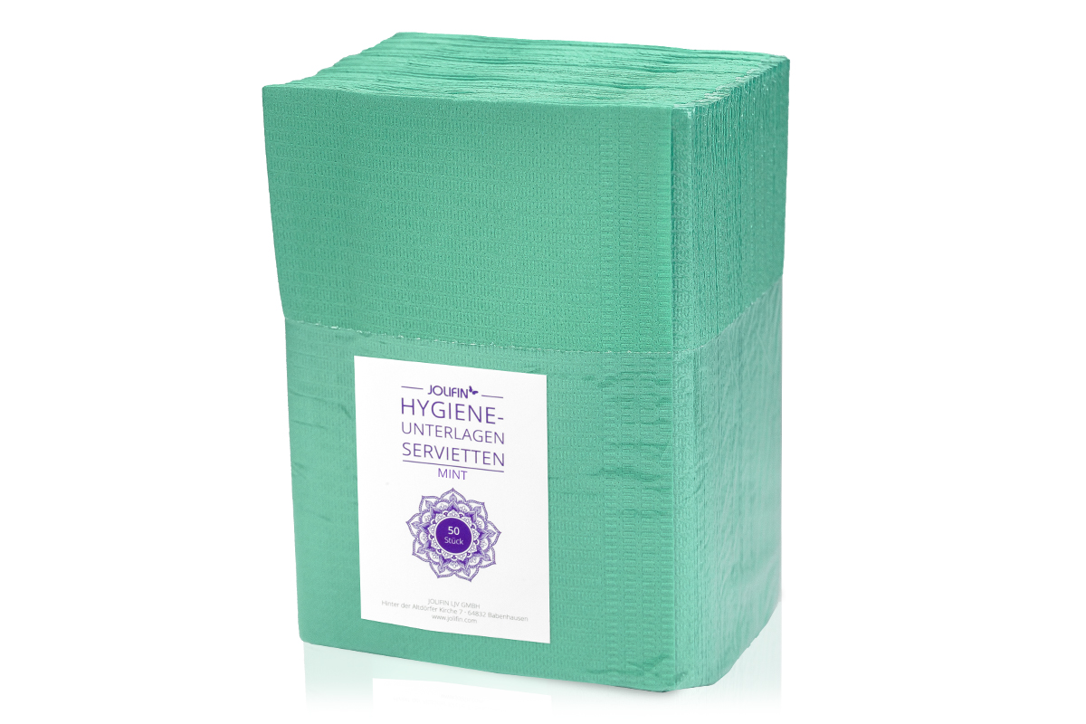 Jolifin Hygiene pads - napkins Mint 50pcs.